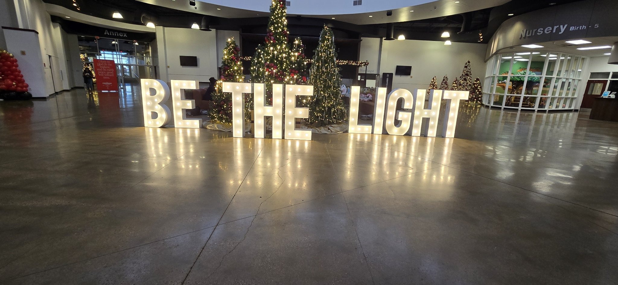 BE THE LIGHT